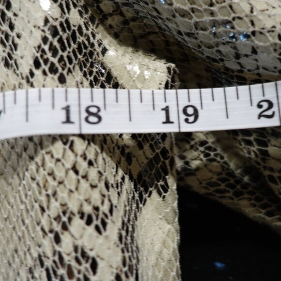 INTERMIX Sara Python-Embossed Jacket New - Picture 9 of 13